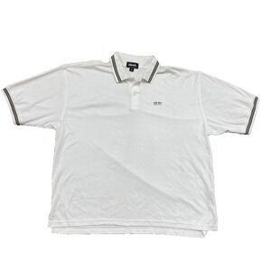 Vintage Ashworth Polo shirt mens xl White Golf USA
